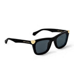 Louis Vuitton Men Heritage Square Black Sunglasses