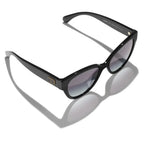 Chanel Women Butterfly Black Grey Gradient Sunglasses