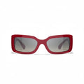 CHANEL Women Rectangle Red Sunglasses CH5526