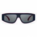 Chanel Women Cat Eye Blue Red Frame Sunglasses