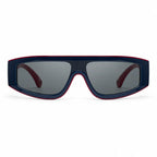 Chanel Women Cat Eye Blue Red Frame Sunglasses