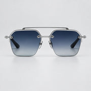 Chrome Hearts Bidi Esem 3091 Silver Frame / Grey Gradient Sunglasses