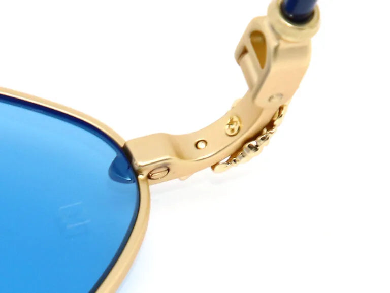 Chrome Hearts Diamond Dog 2152 Exclusive Blue Glasses