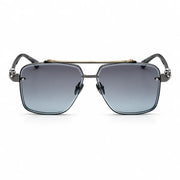 Chrome Hearts GHO 1400 Unisex Black & Grey Gradient Square Sunglasses