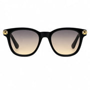 Chrome Hearts Smoke Show 3358 Unisex Gold & Black Gothic Round Rectangular Sunglasses