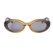 Miu Miu Women Rêverie Transparent Sunflower Yellow / Grey Lenses Sunglasses
