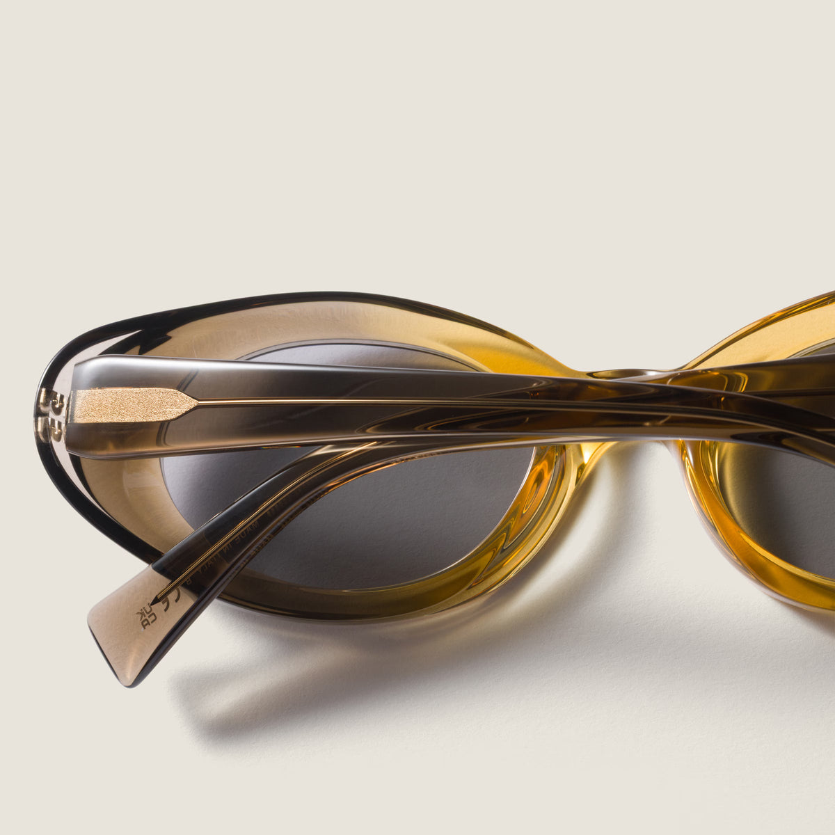 Miu Miu Women Rêverie Transparent Sunflower Yellow / Grey Lenses Sunglasses