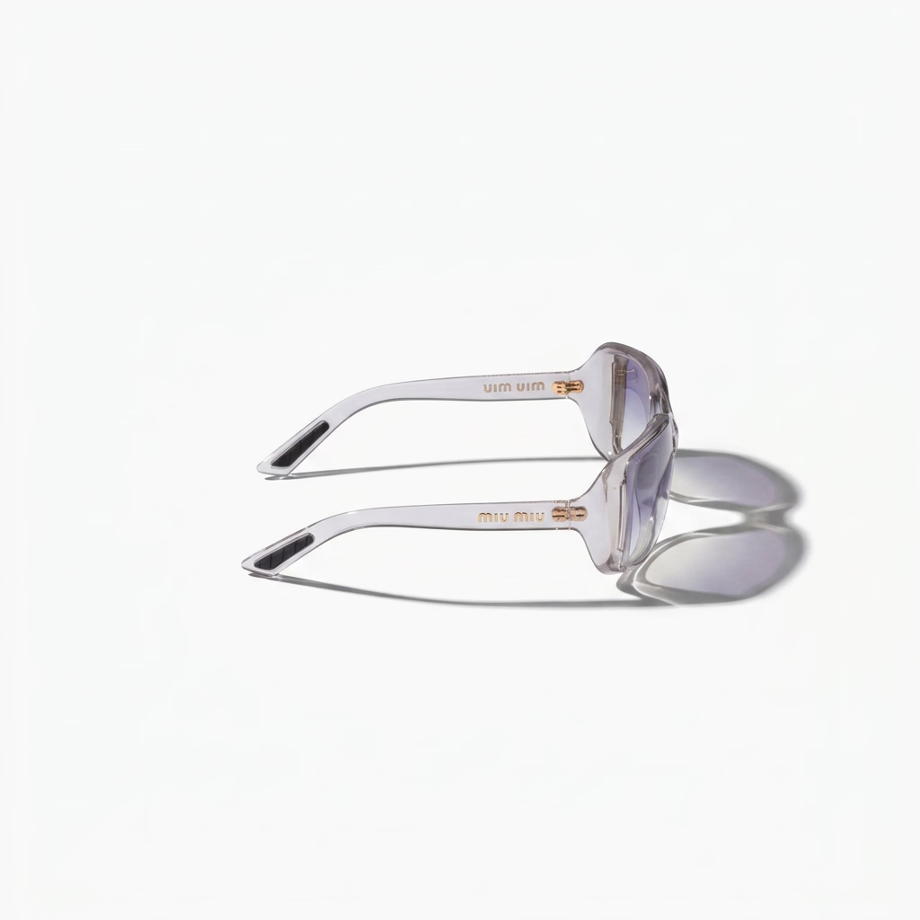Miu Miu Runway SMUC08 Women Dune / Periwinkle Gradient Sunglasses