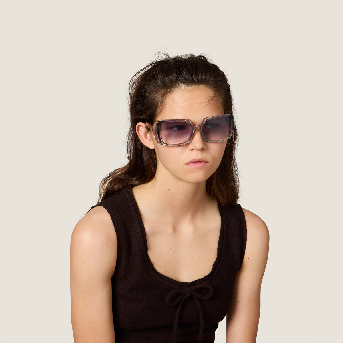 Miu Miu Runway SMUC08 Women Dune / Periwinkle Gradient Sunglasses