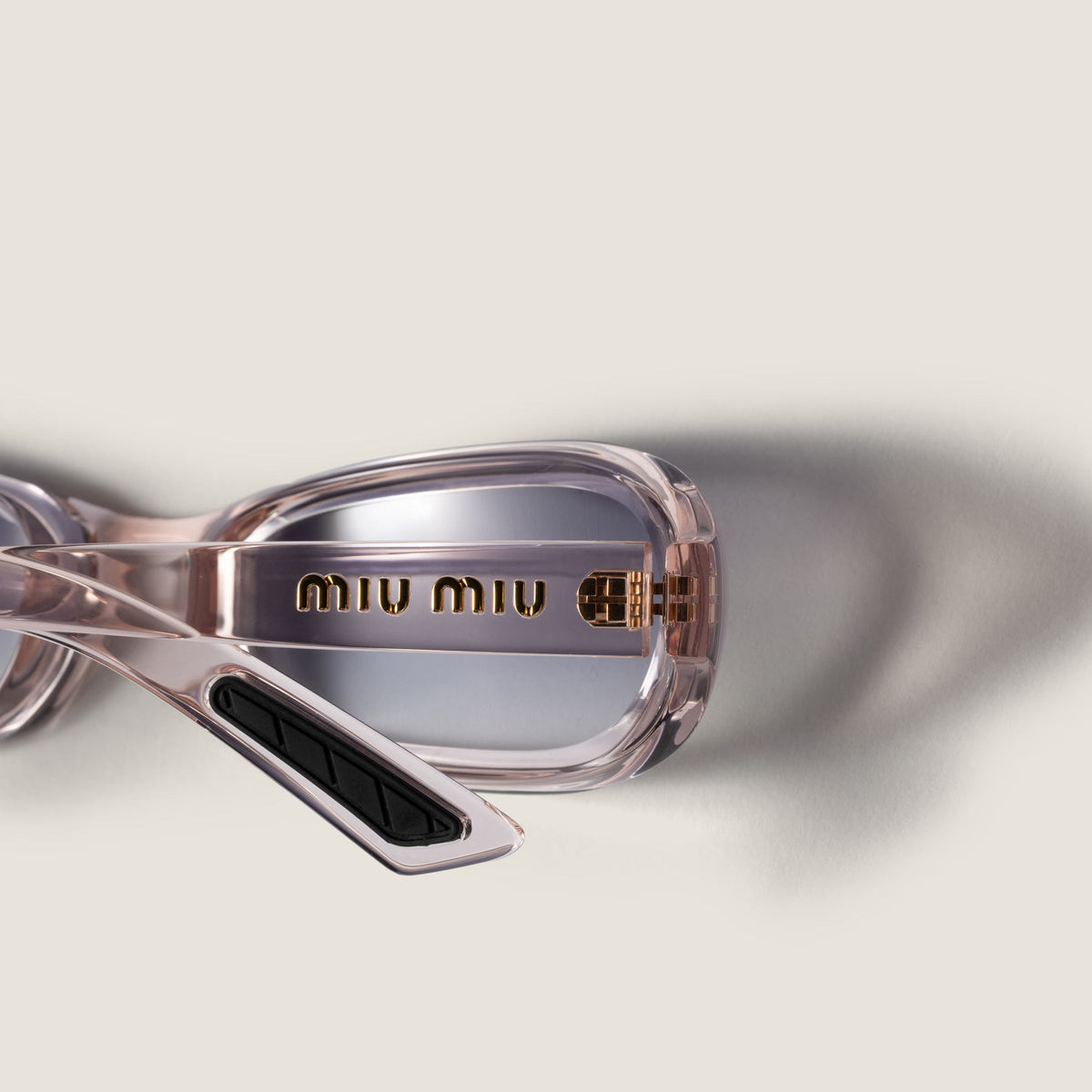 Miu Miu Runway SMUC07 Women Alabaster / Periwinkle Gradient Sunglasses