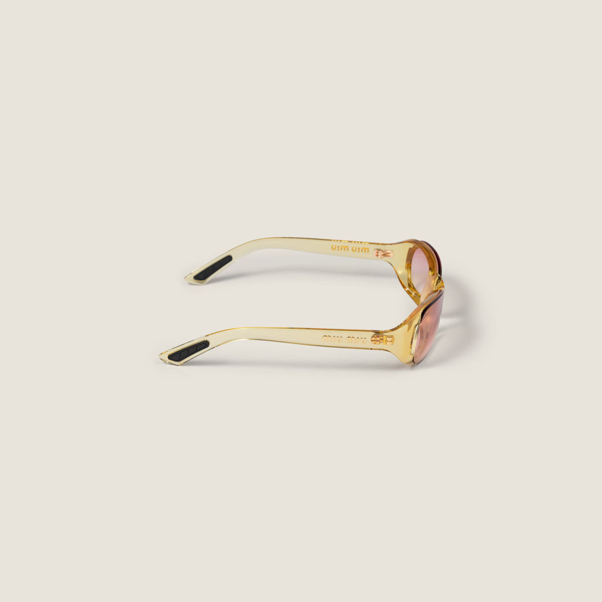 Miu Miu Runway SMUC07 Women Sunny Yellow / Peony Bio Gradient Sunglasses