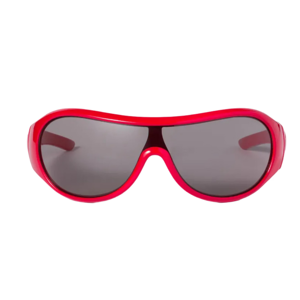 Miu Miu Ivresse Women Wraparound  Crimson / Grey Sunglasses