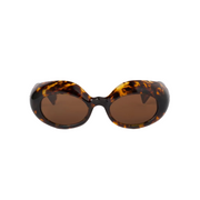 Miu Miu Women Rêverie Cat-Eye Honey Tortoiseshell/ Tamarind  Sunglasses 