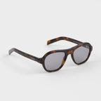 Prada Men Pilot Frame Juniper Tortoiseshell Sunglasses