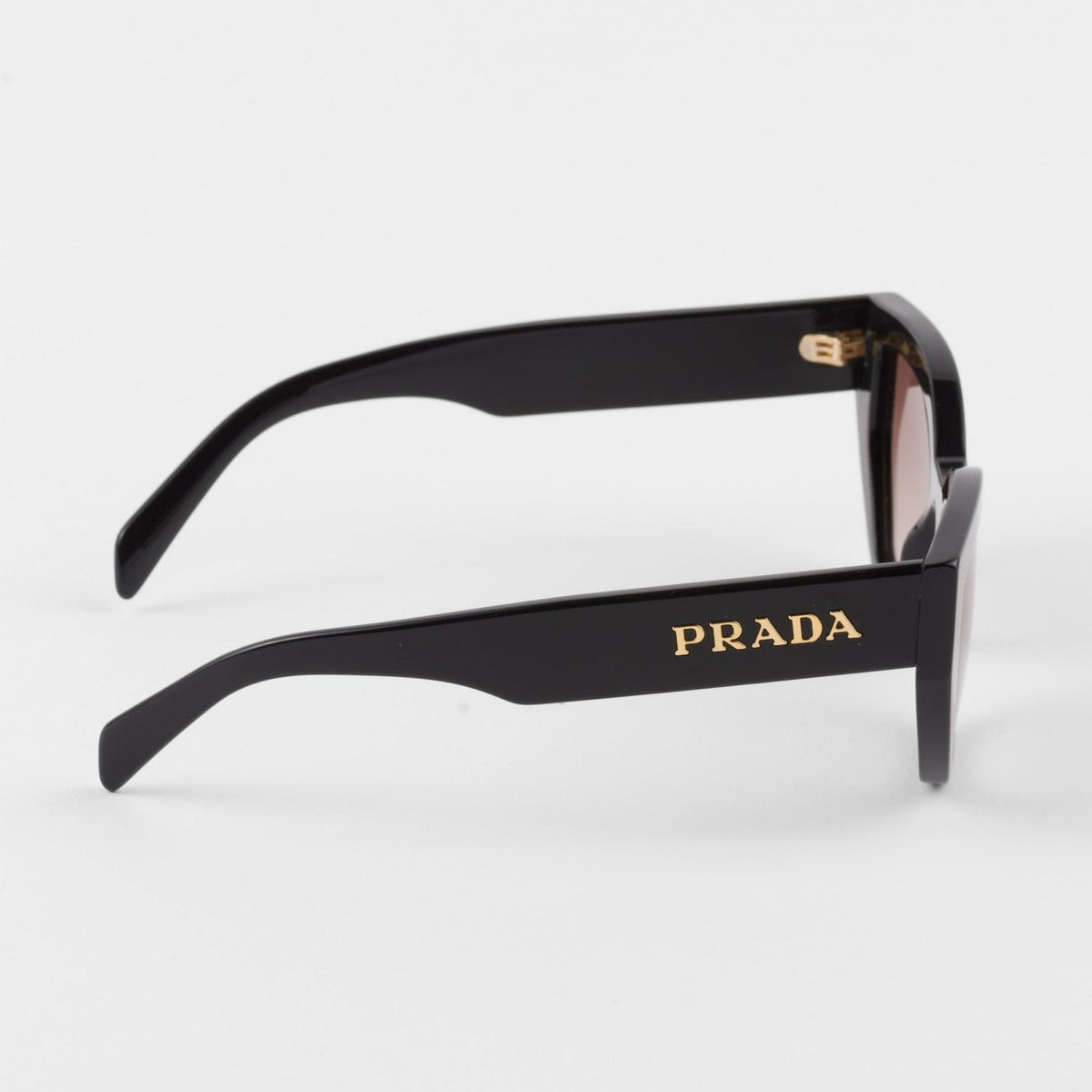 Prada Women Cat-Eye Frame Storm Black Sunglasses