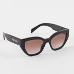 Prada Women Cat-Eye Frame Storm Black Sunglasses