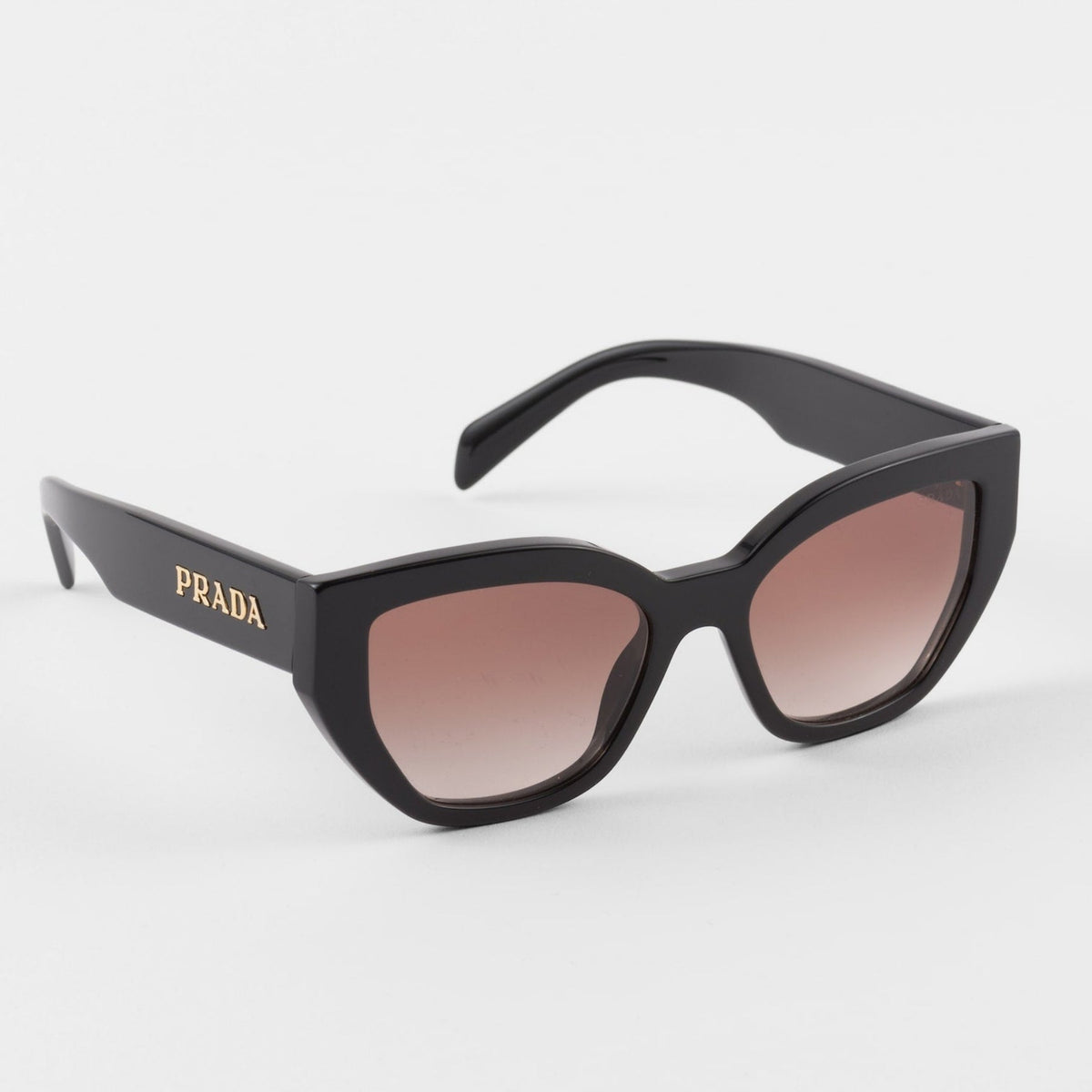 Prada Women Cat-Eye Frame Storm Black Sunglasses