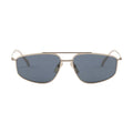 Prada Women Rectangle Frame Flame Gold Sunglasses