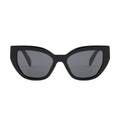 Prada Women Cat-Eye Frame Lava Black Sunglasses