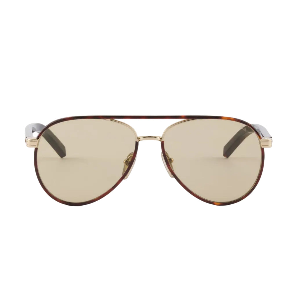 Prada Women Pilot Frame Briarwood Tortoiseshell Sunglasses