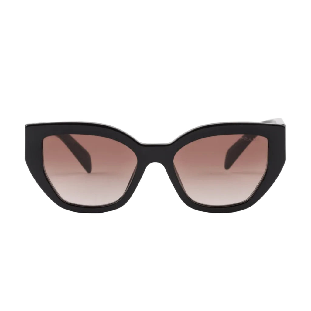 Prada Women Cat-Eye Frame Storm Black Sunglasses