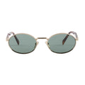 Prada Women Round Frame Soft Gold Sunglasses