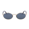 Prada Women Round Frame Honey Gold Sunglasses