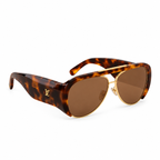 Louis Vuitton Women Pilot Frame Dark Brown Sunglasses