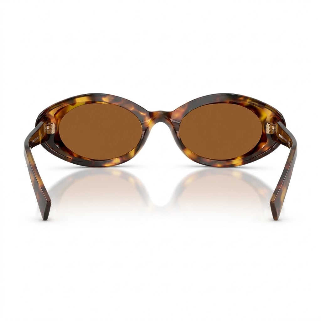 Miu Miu Women Rêverie Honey Havana / Dark Bronze Sunglasses