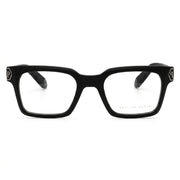 Philipp Plein Men Matt / Sandblasted Black Square Glasses