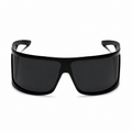 Gucci Women Mask Frame Shiny Black Sunglasses