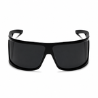 Gucci Women Mask Frame Shiny Black Sunglasses