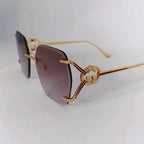 Gucci Women 1980s Pink Sunglasses