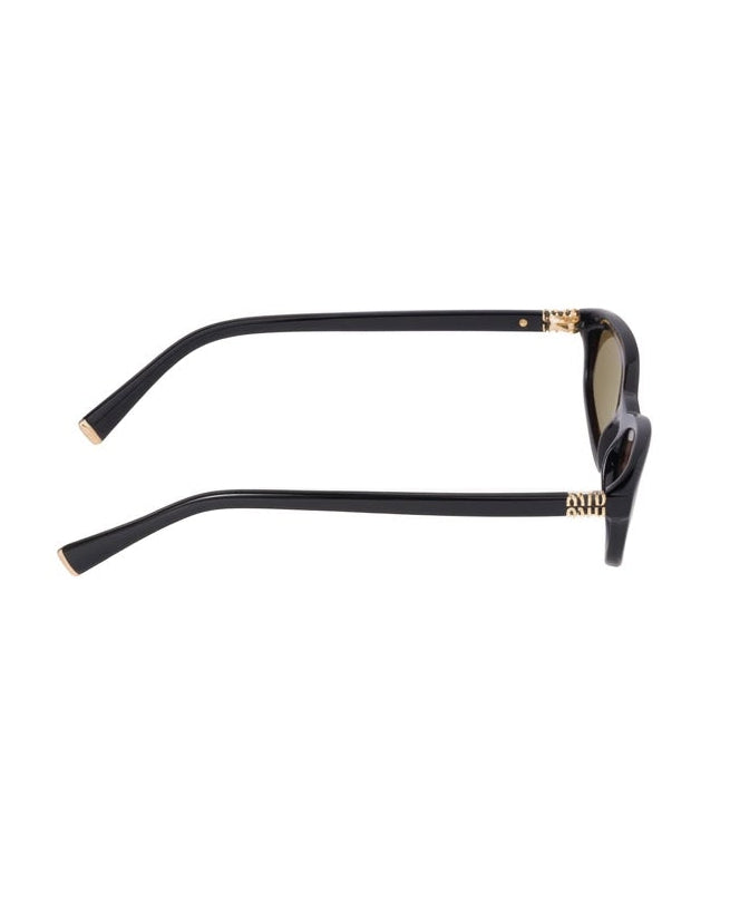 Miu Miu Regard SMUA06 Women Black / Camel / Brown Sunglasses