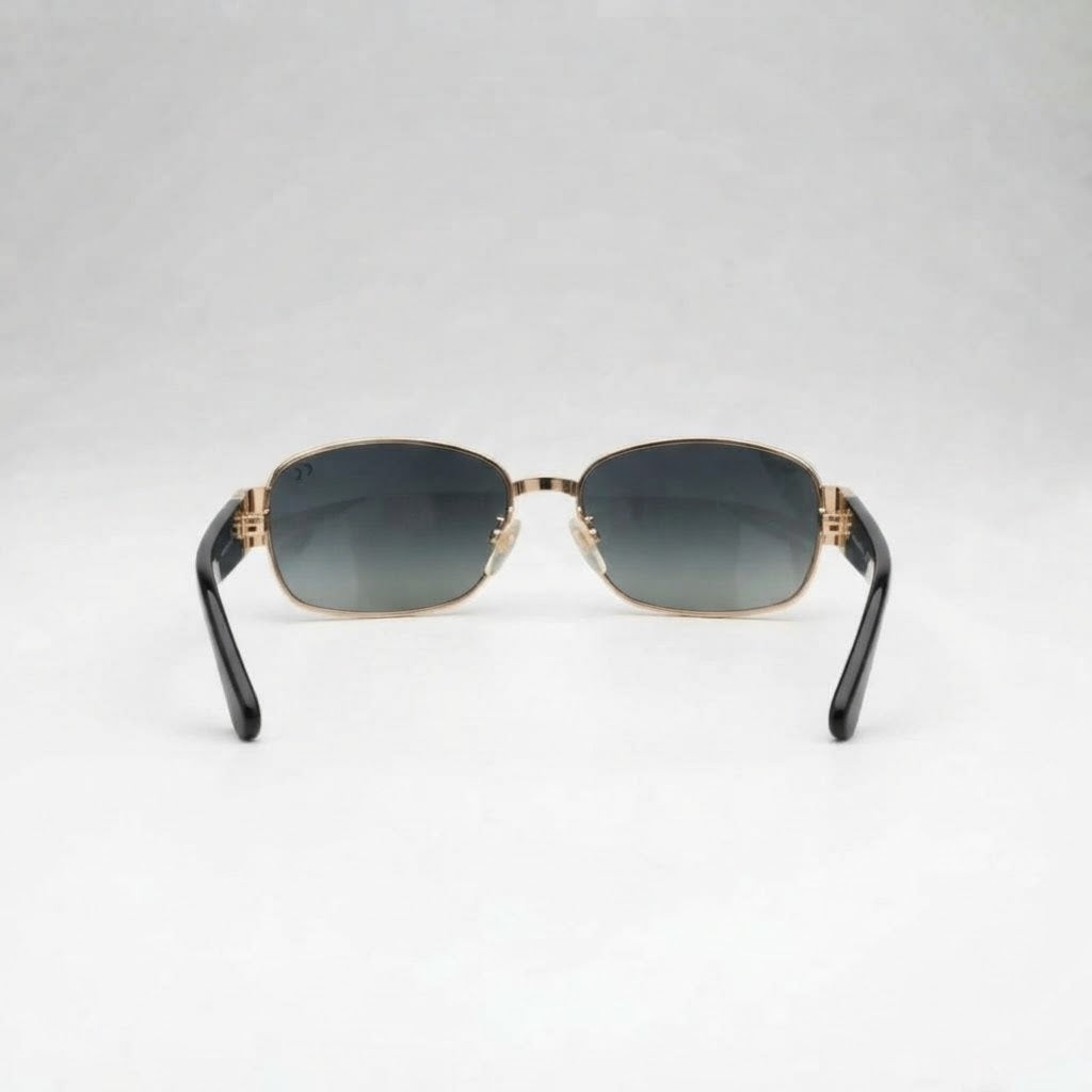 Chanel Women Oval Frame Black Sunglasses