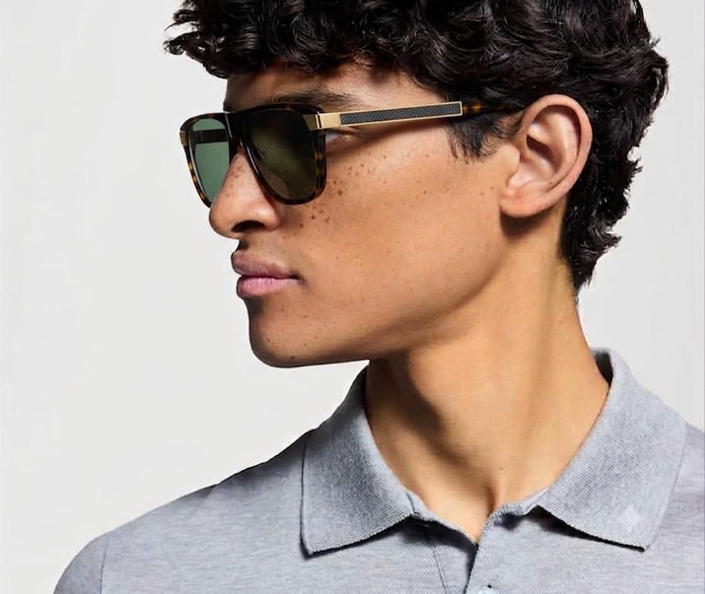 Louis Vuitton Men City Large Square Green Sunglasses
