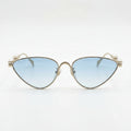 Gucci Women Perla Venere Cat-Eye Ice Blue Sunglasses