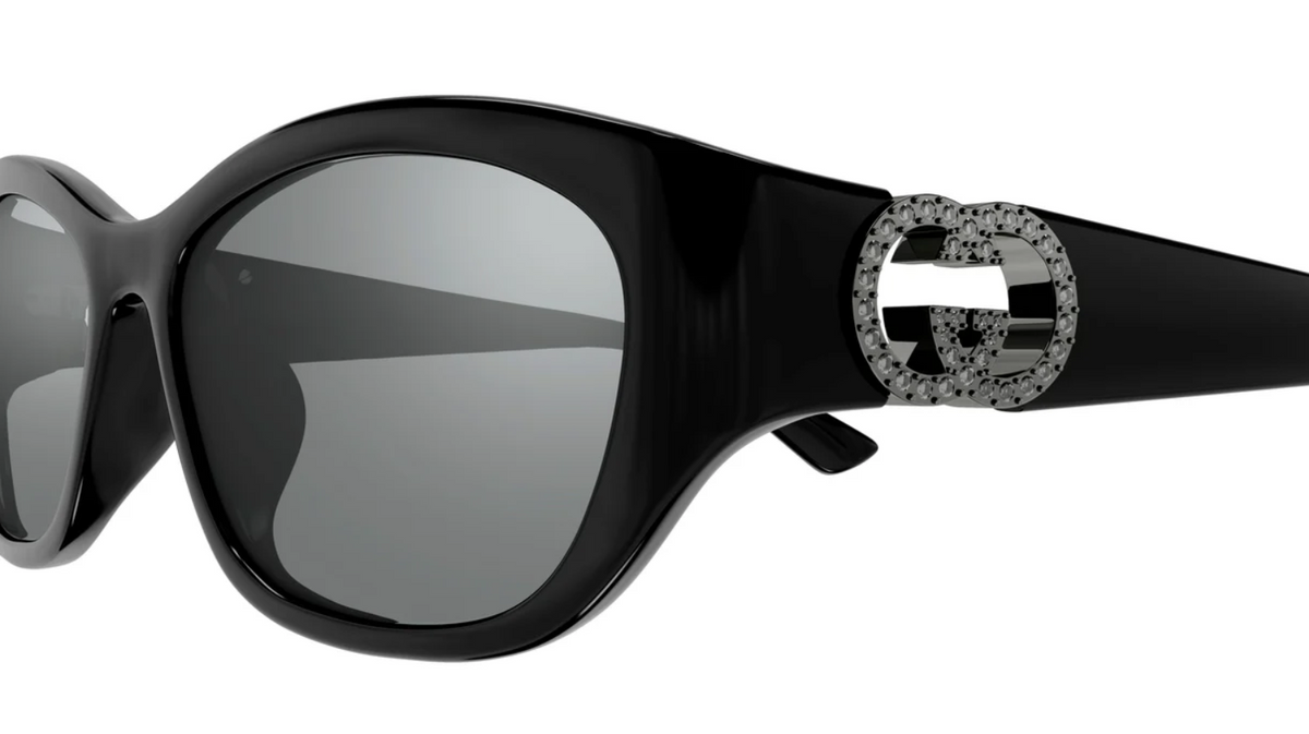 Gucci Women GG1826SK Black Sunglasses