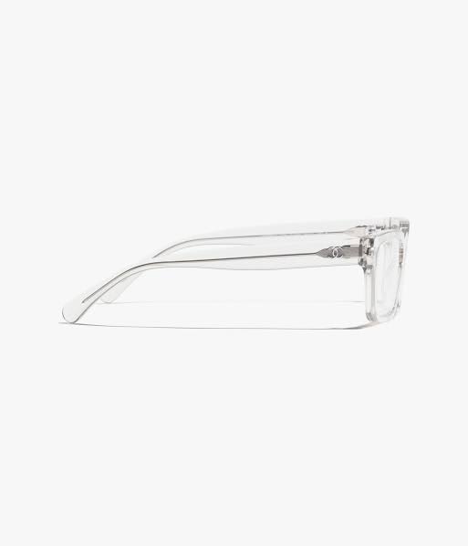 Chanel Women Rectangular Transparent Eyeglasses