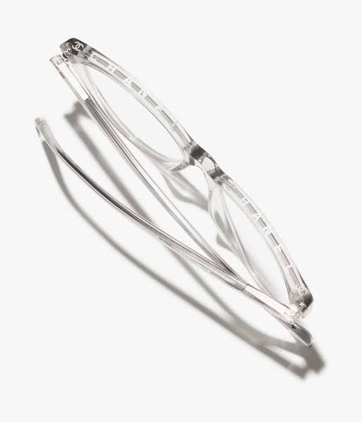 Chanel Women Rectangular Transparent Eyeglasses