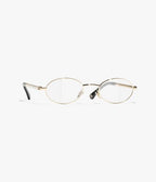 Chanel Oval Metal & Imitation Pearl Optical Frames Glasses CH2228H