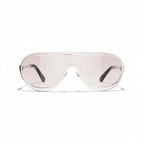Chanel Women’s Shield Pink Sunglasses