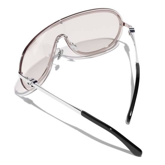 Chanel Women’s Shield Pink Sunglasses