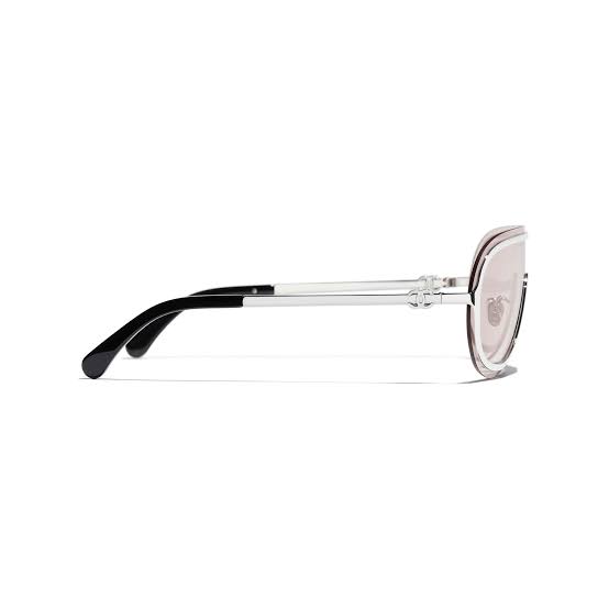 Chanel Women’s Shield Pink Sunglasses