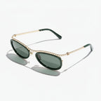 Chanel Women Cat-Eye Green Sunglasses