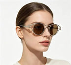 Chanel Women Oval Metal Optical Gold Sunglasses