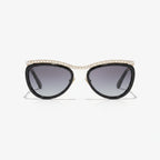 Chanel Women Cat-Eye Black Sunglasses