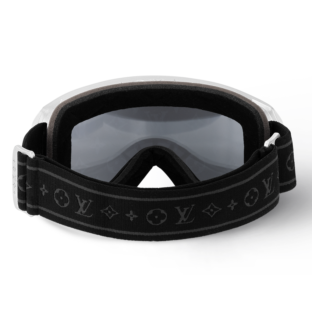 Louis Vuitton Women Mask Frame Snow White Sunglasses
