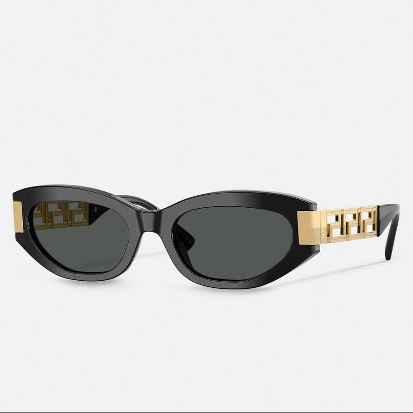 Versace Women Cat-Eye Frame Matte Black Sunglasses