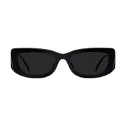 Prada Women Rectangular Frame Cosmic Black Sunglasses